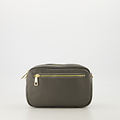 Irene - Classic Grain - Crossbody tassen - Grijs - D27 - Goudkleurig