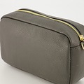 Irene - Classic Grain - Crossbody tassen - Grijs - D27 - Goudkleurig