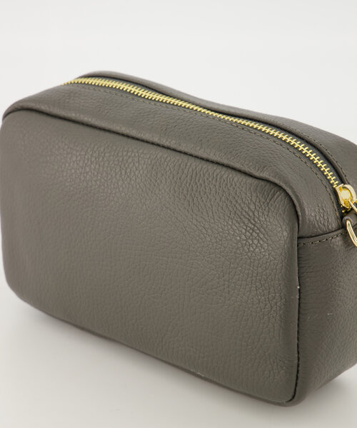 Irene - Classic Grain - Crossbody bags - Grey - D27 - Gold