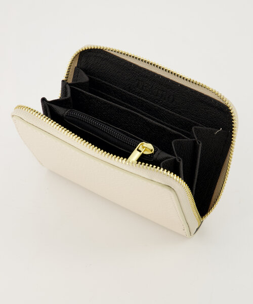 Milly Small - Classic Grain - Wallets - Beige - D37 - Gold