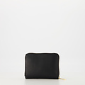 Milly Small - Classic Grain - Portemonnees - Zwart - D28 - Goudkleurig