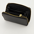 Milly Small - Classic Grain - Portemonnees - Zwart - D28 - Goudkleurig