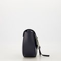 Sevy - Classic Grain - Crossbody tassen - Donkerblauw - D26 - Goudkleurig