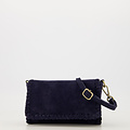 Romee - Suede - Crossbody bags - Dark Blue - 22 - Bronze