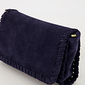 Romee - Suede - Crossbody bags - Dark Blue - 22 - Bronze