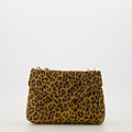 Celine - Suede - Crossbody tassen - Luipaard - 24 - Goudkleurig