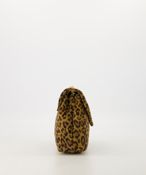 Celine - Suede - Crossbody bags - Leopard - 24 - Gold