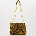 Celine - Suede - Crossbody bags - Leopard - 24 - Gold