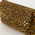 Jade - Suede - Crossbody tassen - Luipaard - 24 - Goudkleurig