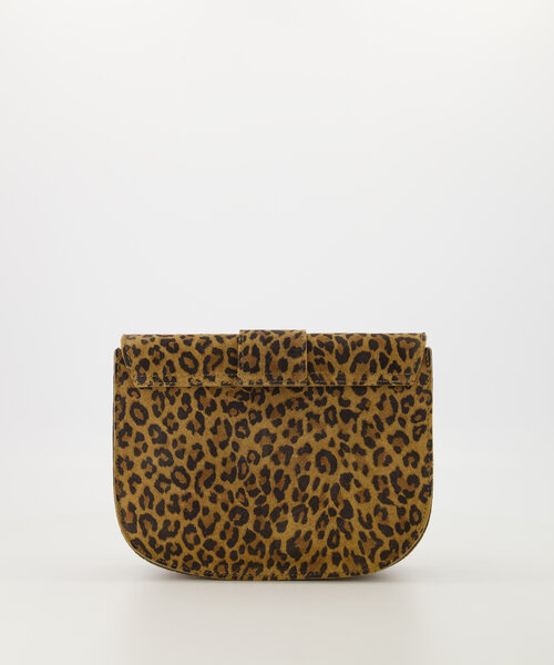 Maan - Suede - Crossbody bags - Leopard - 24 - Gold
