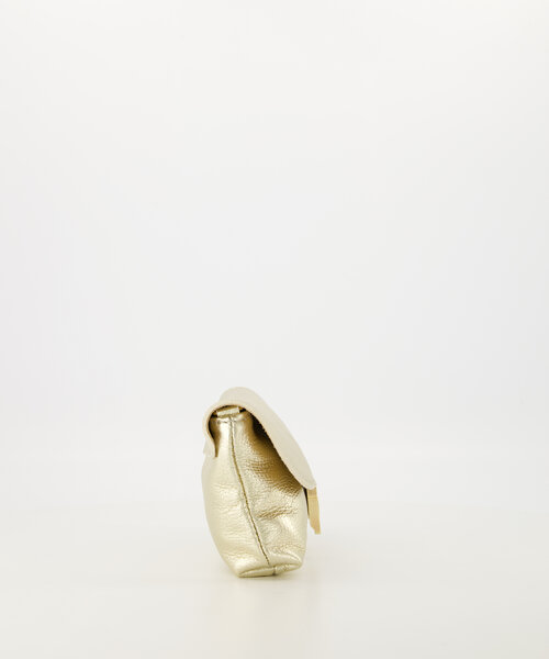 Hilary - Classic Grain - Clutch - Gold - DL731 - Gold