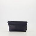 Hilary - Classic Grain - Clutch - Donkerblauw - D26 - Goudkleurig