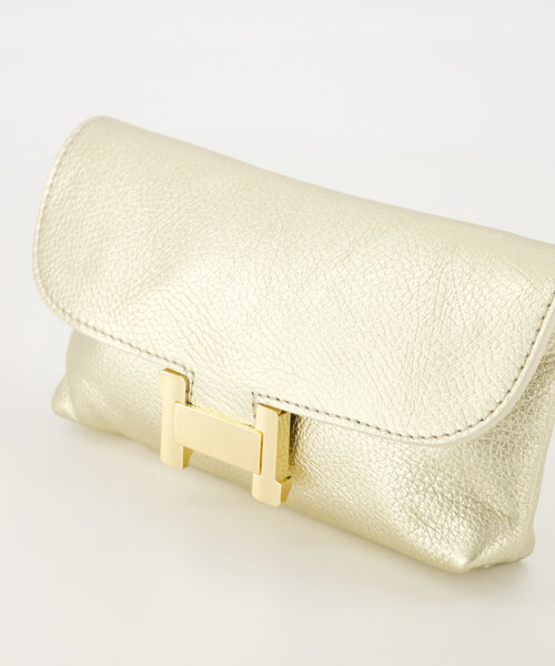 Hilary - Classic Grain - Clutch - Goud - DL731 - Goudkleurig