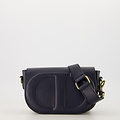 Krista - Classic Grain - Crossbody tassen - Donkerblauw - D26 - Goudkleurig