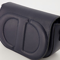 Krista - Classic Grain - Crossbody tassen - Donkerblauw - D26 - Goudkleurig