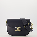 Favi - Classic Grain - Crossbody tassen - Donkerblauw - D26 - Bronskleurig