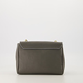 Nina - Classic Grain - Crossbody tassen - Grijs - D27 - Goudkleurig