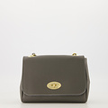 Nina - Classic Grain - Crossbody tassen - Grijs - D27 - Goudkleurig