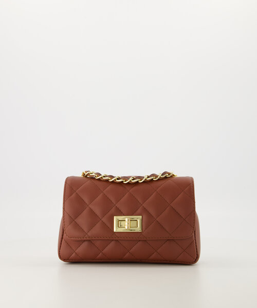 Audrey Klein - Sauvage - Crossbody tassen - Bruin - S21 - Goudkleurig