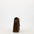 Janice - Suede - Crossbody bags - Dark Brown - 7 - Gold