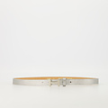 Hera Small - Classic Grain - Belts with buckles - Silver - DL707 - Silver