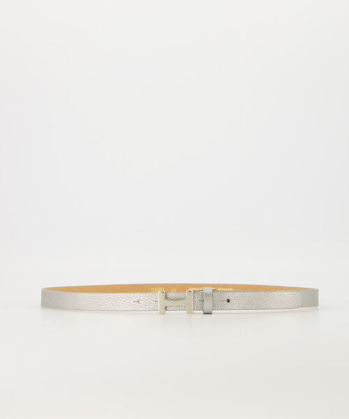 Hera Small - Classic Grain - Belts with buckles - Silver - DL707 - Silver