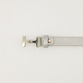 Hera Small - Classic Grain - Belts with buckles - Silver - DL707 - Silver