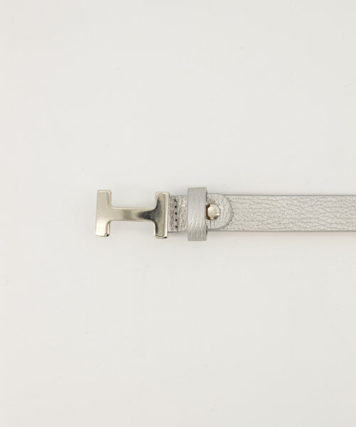 Hera Small - Classic Grain - Belts with buckles - Silver - DL707 - Silver