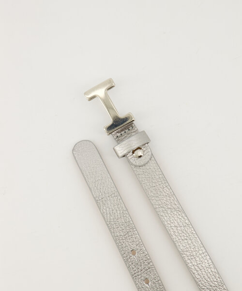 Hera Small - Classic Grain - Belts with buckles - Silver - DL707 - Silver
