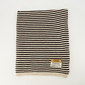 Cassy stripe - Scarves - AS335 Dark brown + AS2201 Cream