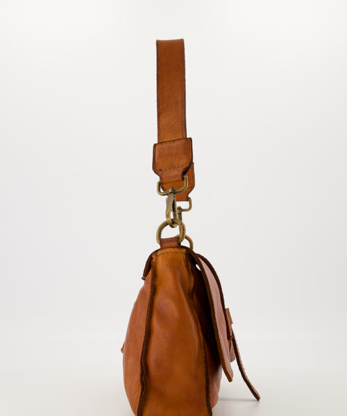 Hetty - Washed - Crossbody tassen - Cognac -  - Bronskleurig