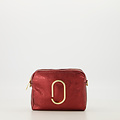 Jacine - Metallic - Crossbody tassen - Bordeaux - L528 - Goudkleurig