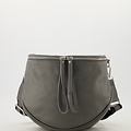 Romsa - Classic Grain - Crossbody tassen - Grijs - D27-HALF - Zilverkleurig