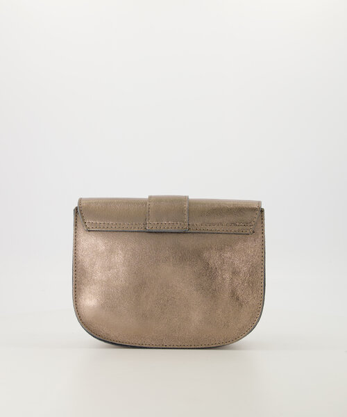 Maan - Sauvage Metallic - Crossbody tassen - Brons - SL523 - Goudkleurig