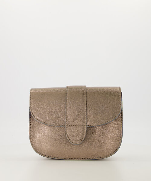 Maan - Sauvage Metallic - Crossbody tassen - Brons - SL523 - Goudkleurig