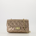 Sophia - Sauvage Metallic - Crossbody tassen - Brons - SL523 - Goudkleurig