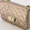 Sophia - Sauvage Metallic - Crossbody tassen - Brons - SL523 - Goudkleurig
