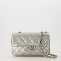 Sophia - Sauvage Metallic - Crossbody tassen - Zilver - SL513 - Zilverkleurig
