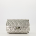 Sophia - Sauvage Metallic - Crossbody tassen - Zilver - SL513 - Zilverkleurig