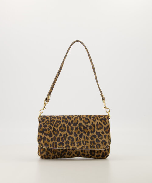 Lara - Bags - Suede - Leopard 24