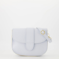 Maan - Classic Grain - Crossbody tassen - Lichtblauw - T4302 - Goudkleurig