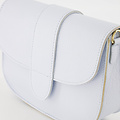 Maan - Classic Grain - Crossbody tassen - Lichtblauw - T4302 - Goudkleurig
