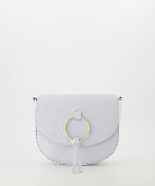 Sevy - Classic Grain - Crossbody tassen - Lichtblauw - T4302 - Goudkleurig