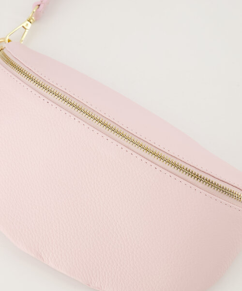 Zoey Big  - Classic Grain - Crossbody tassen - Roze - T2803 - Goudkleurig