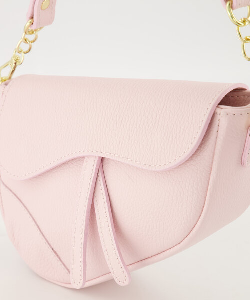 Gigi - Classic Grain - Crossbody tassen - Roze - T2803 - Goudkleurig