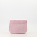 Flora  - Suede - Crossbody tassen - Roze - D63B - Bronskleurig