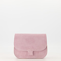 Flora  - Suede - Crossbody tassen - Roze - D63B - Bronskleurig