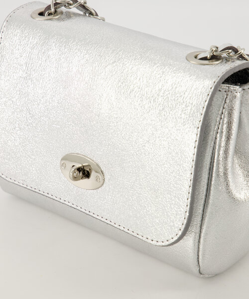 Nina - Sauvage Metallic - Crossbody tassen - Zilver - SL502 - Goudkleurig