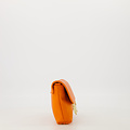 Hilary - Classic Grain - Clutch - Oranje - D29 - Goudkleurig