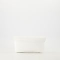 Hilary - Classic Grain - Clutch - Wit - D01 - Goudkleurig